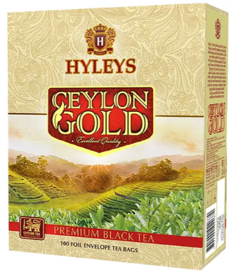 Чай чорний Hyleys Ceylon Gold 200 г (100 шт. x 2 г)